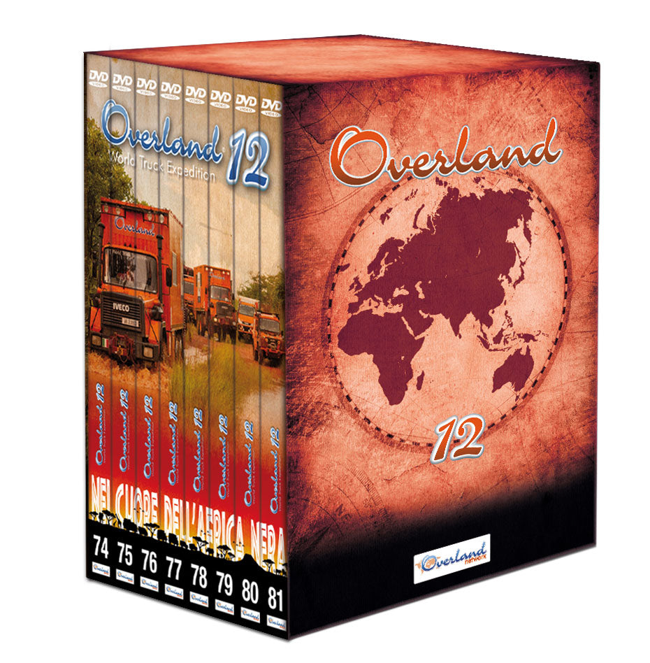 Cofanetto DVD Overland 12 - Nel Cuore dell'Africa Nera
