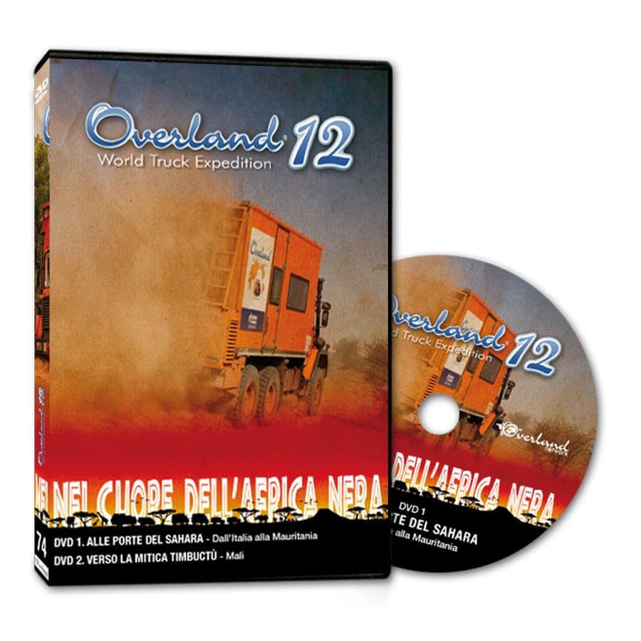 Cofanetto DVD Overland 12 - Nel Cuore dell'Africa Nera - Overland Shop