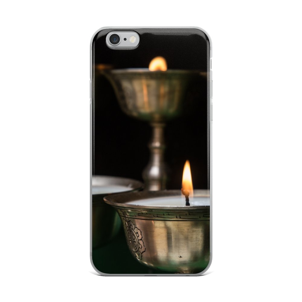 Cover per iPhone - Candele Buddiste - Overland Shop