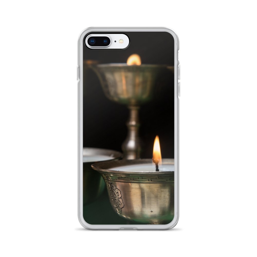 Cover per iPhone - Candele Buddiste - Overland Shop