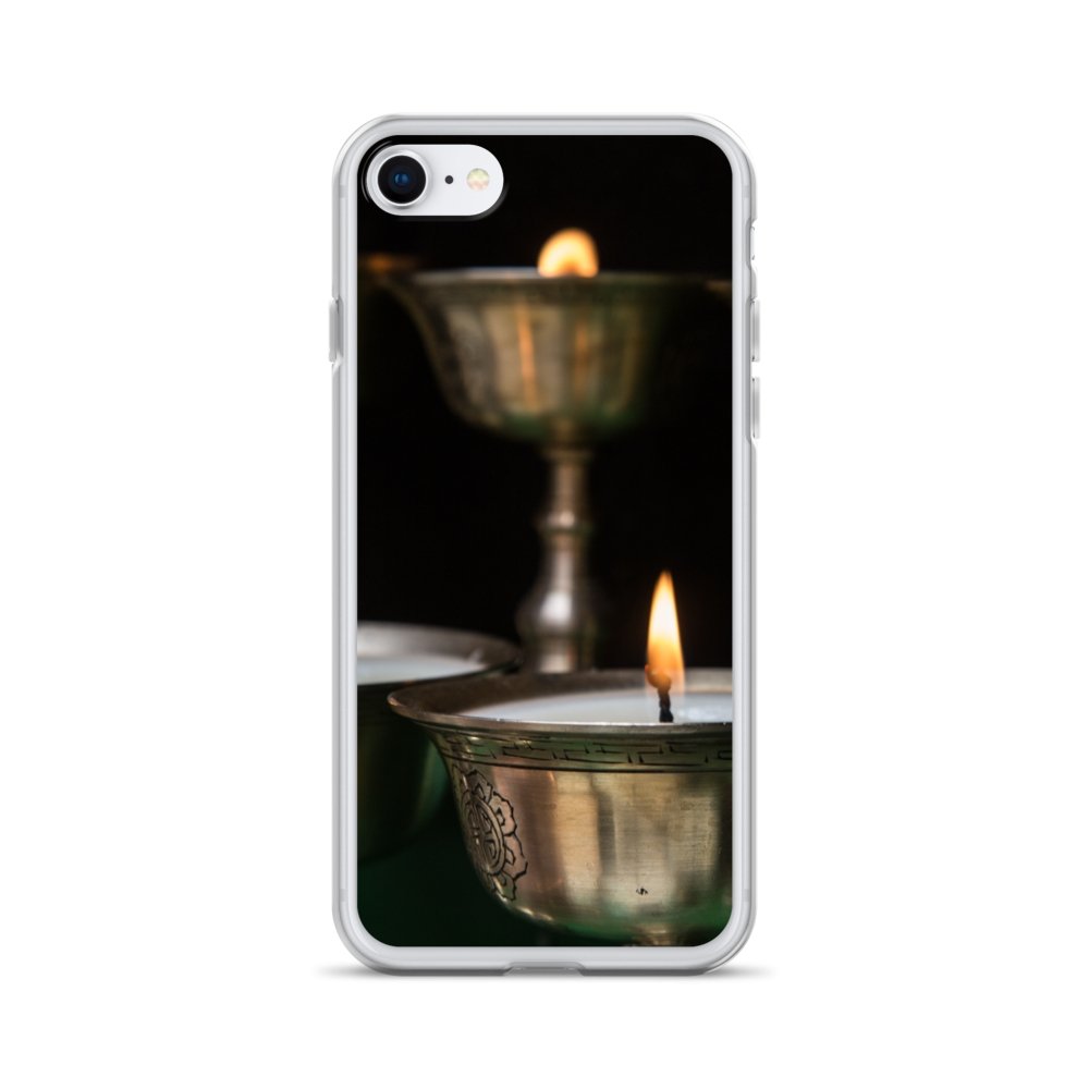 Cover per iPhone - Candele Buddiste - Overland Shop