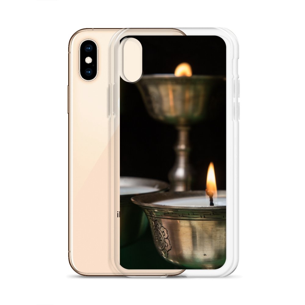 Cover per iPhone - Candele Buddiste - Overland Shop