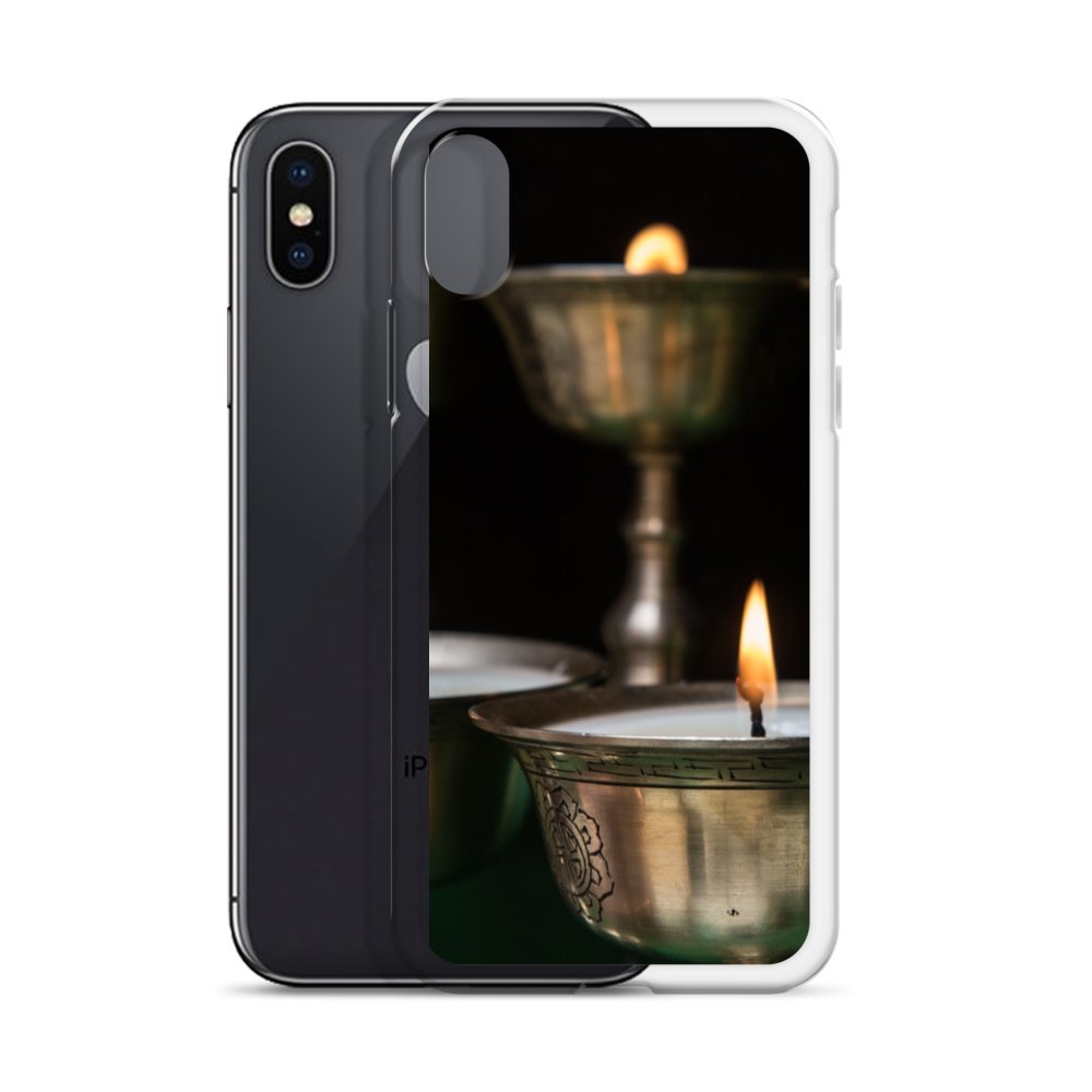 Cover per iPhone - Candele Buddiste - Overland Shop