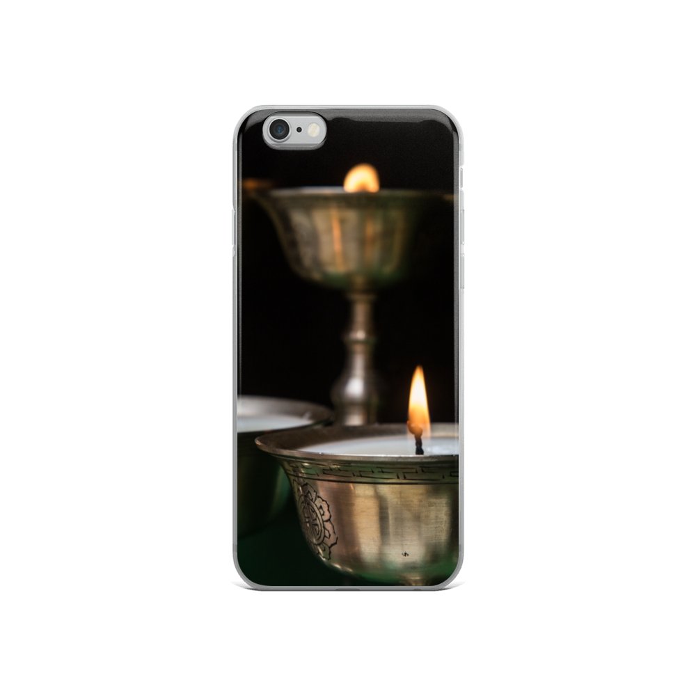 Cover per iPhone - Candele Buddiste - Overland Shop