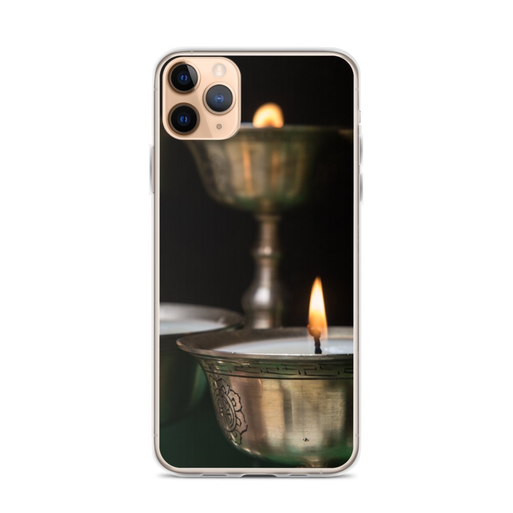 Cover per iPhone - Candele Buddiste - Overland Shop