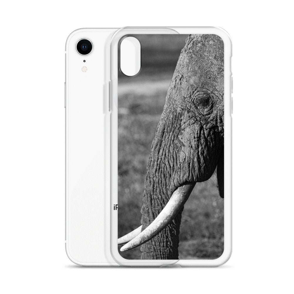 Cover per iPhone - Elefante in B&W - Overland Shop