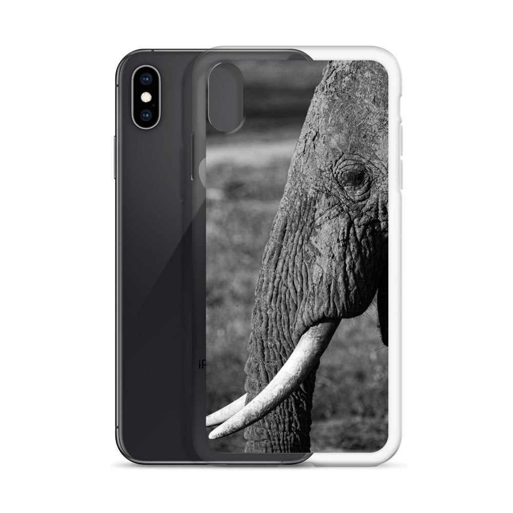 Cover per iPhone - Elefante in B&W - Overland Shop