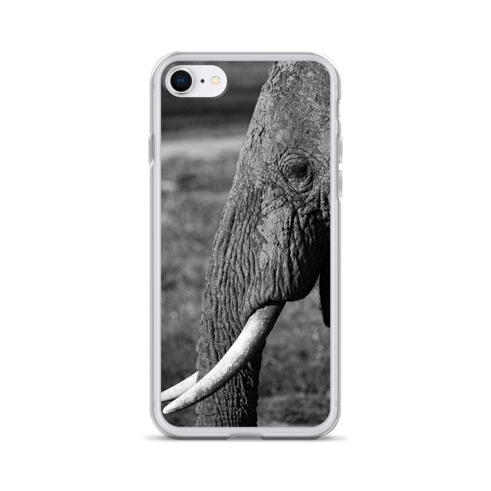 Cover per iPhone - Elefante in B&W - Overland Shop