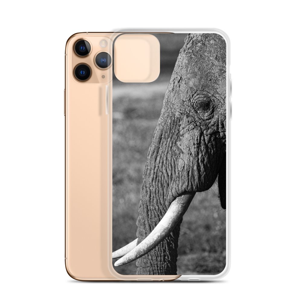 Cover per iPhone - Elefante in B&W - Overland Shop