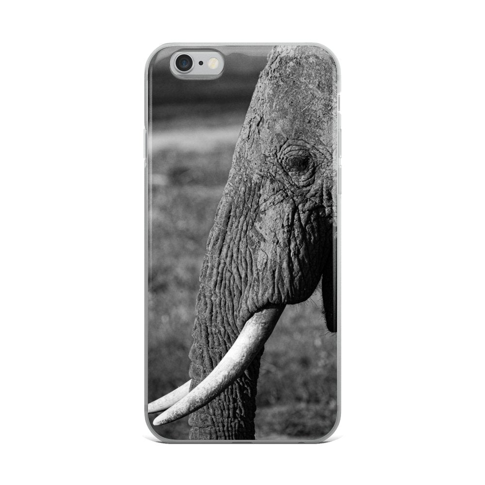 Cover per iPhone - Elefante in B&W - Overland Shop