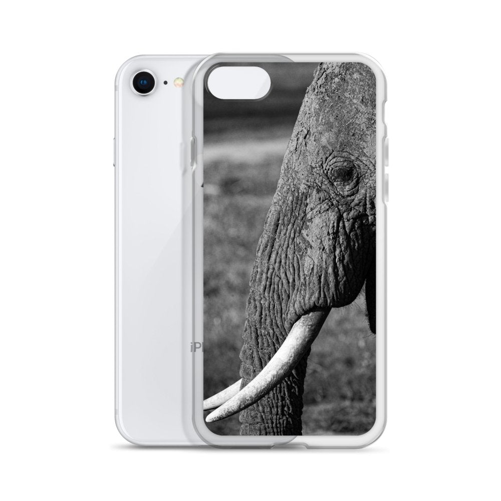 Cover per iPhone - Elefante in B&W - Overland Shop