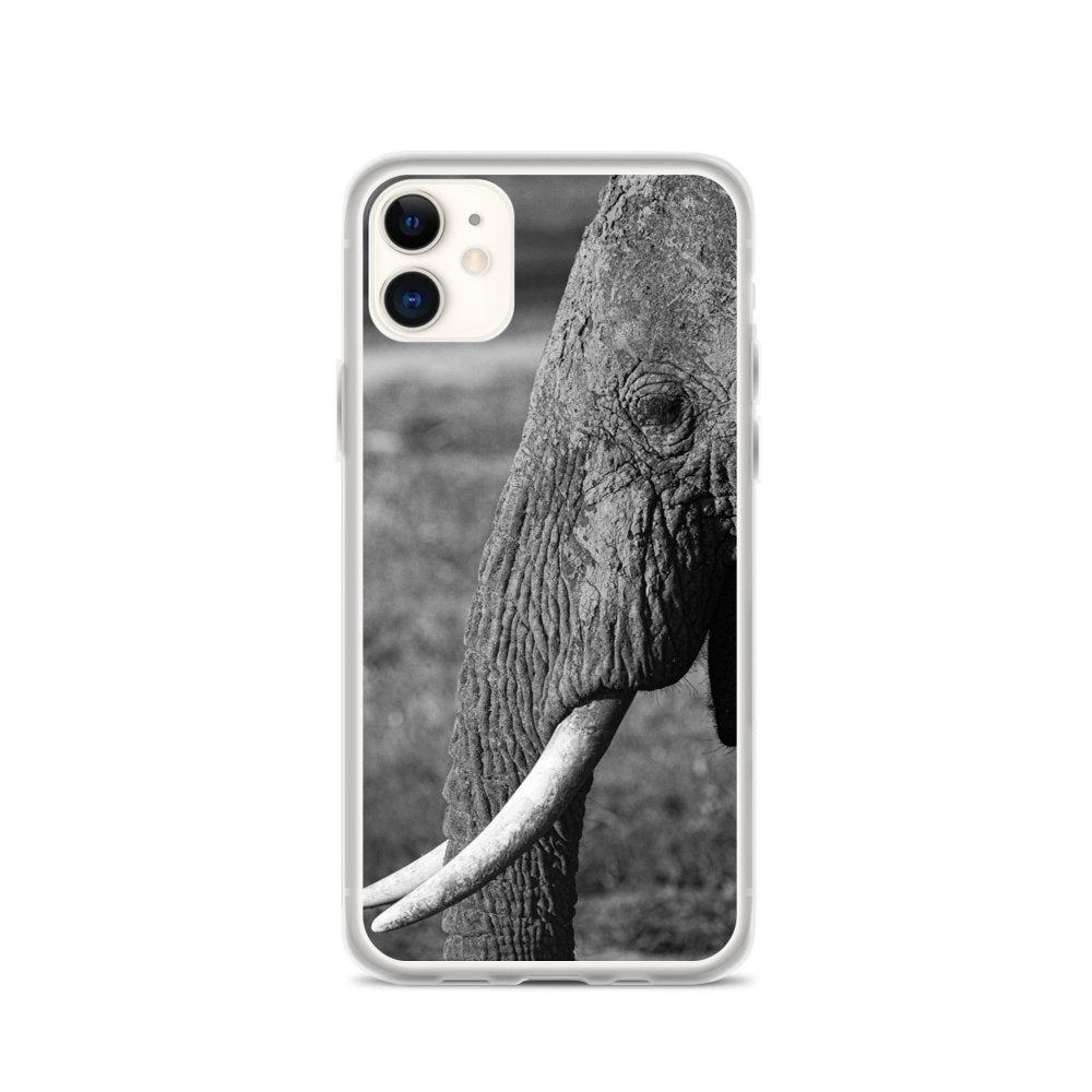 Cover per iPhone - Elefante in B&W - Overland Shop