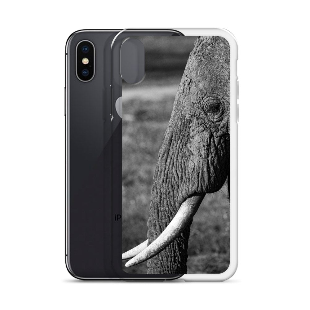 Cover per iPhone - Elefante in B&W - Overland Shop