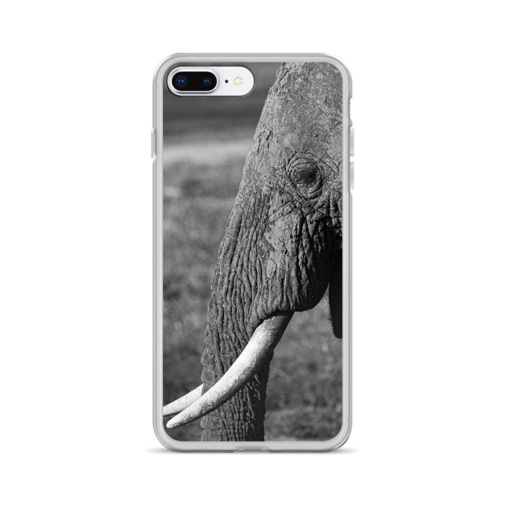 Cover per iPhone - Elefante in B&W - Overland Shop