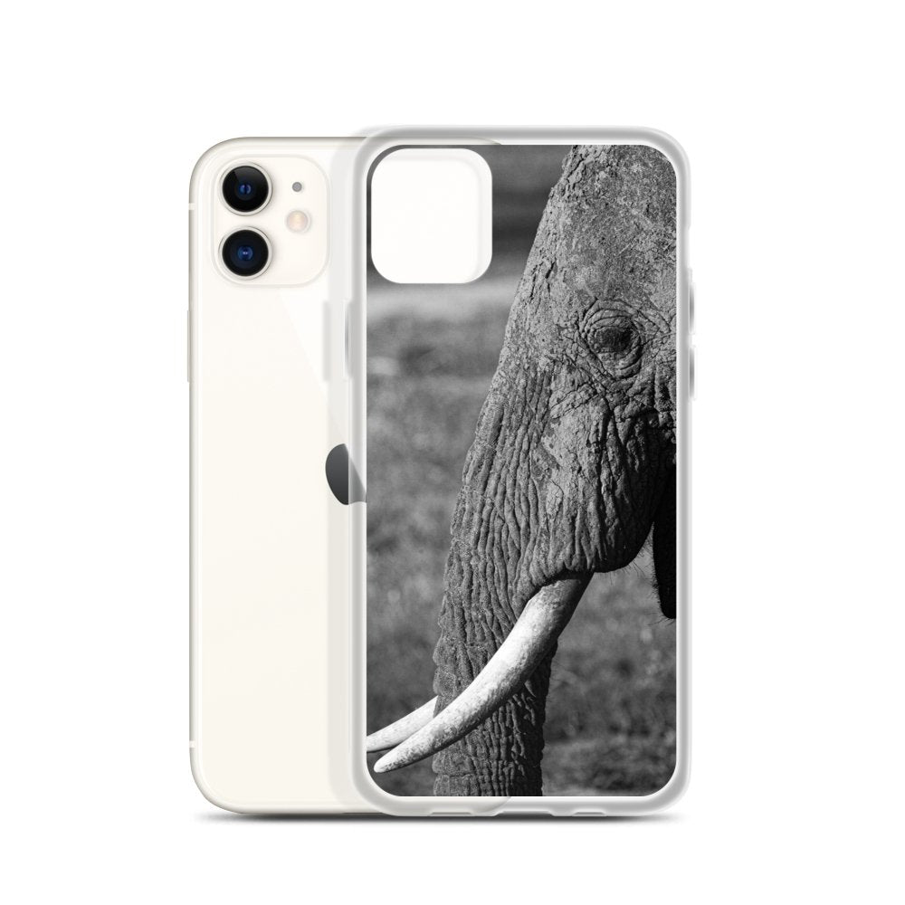 Cover per iPhone - Elefante in B&W - Overland Shop