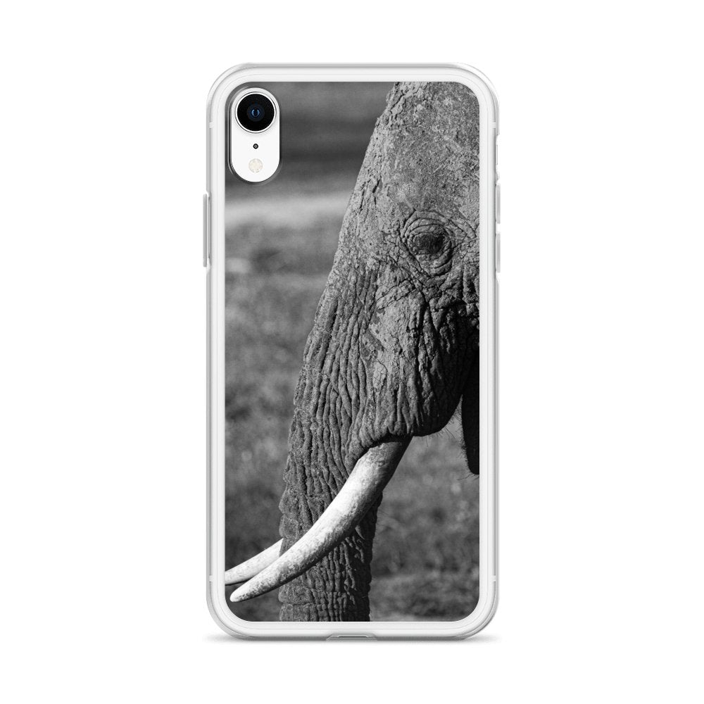 Cover per iPhone - Elefante in B&W - Overland Shop