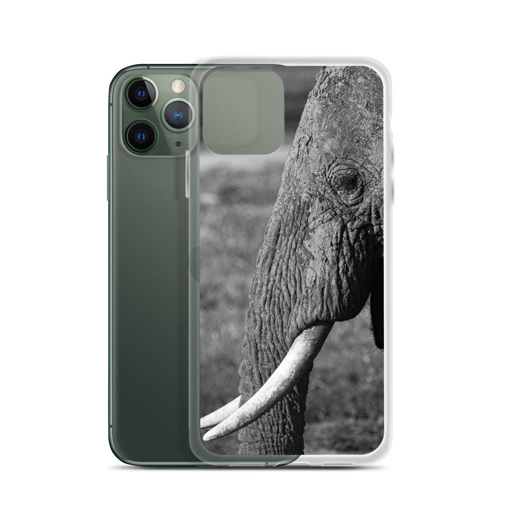 Cover per iPhone - Elefante in B&W - Overland Shop