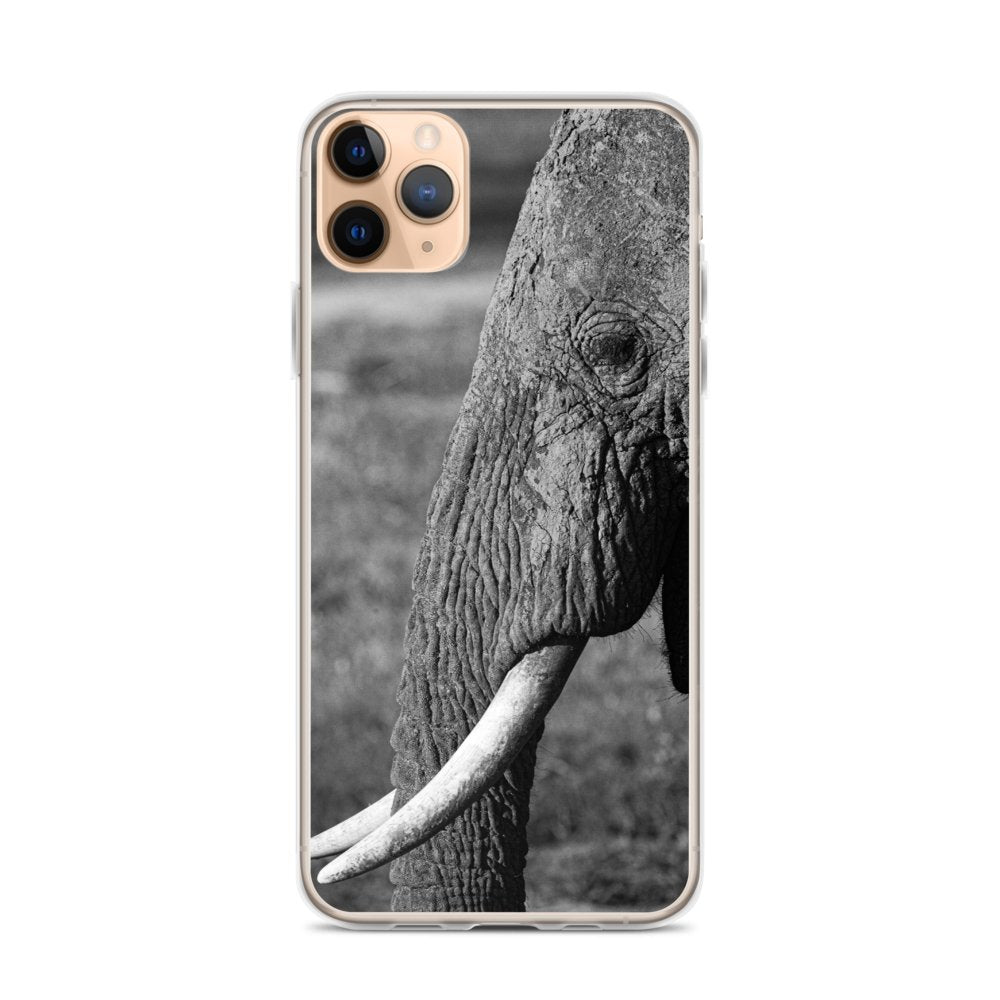 Cover per iPhone - Elefante in B&W - Overland Shop