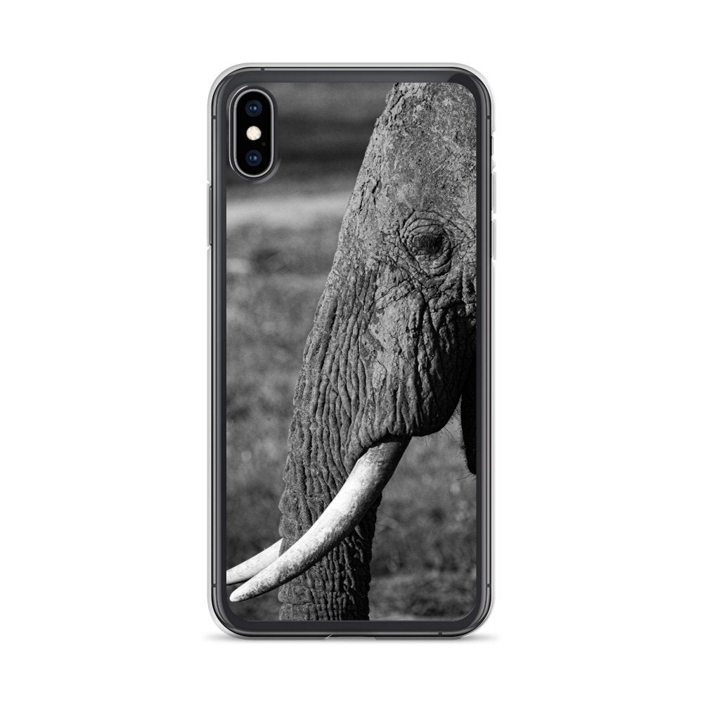 Cover per iPhone - Elefante in B&W - Overland Shop