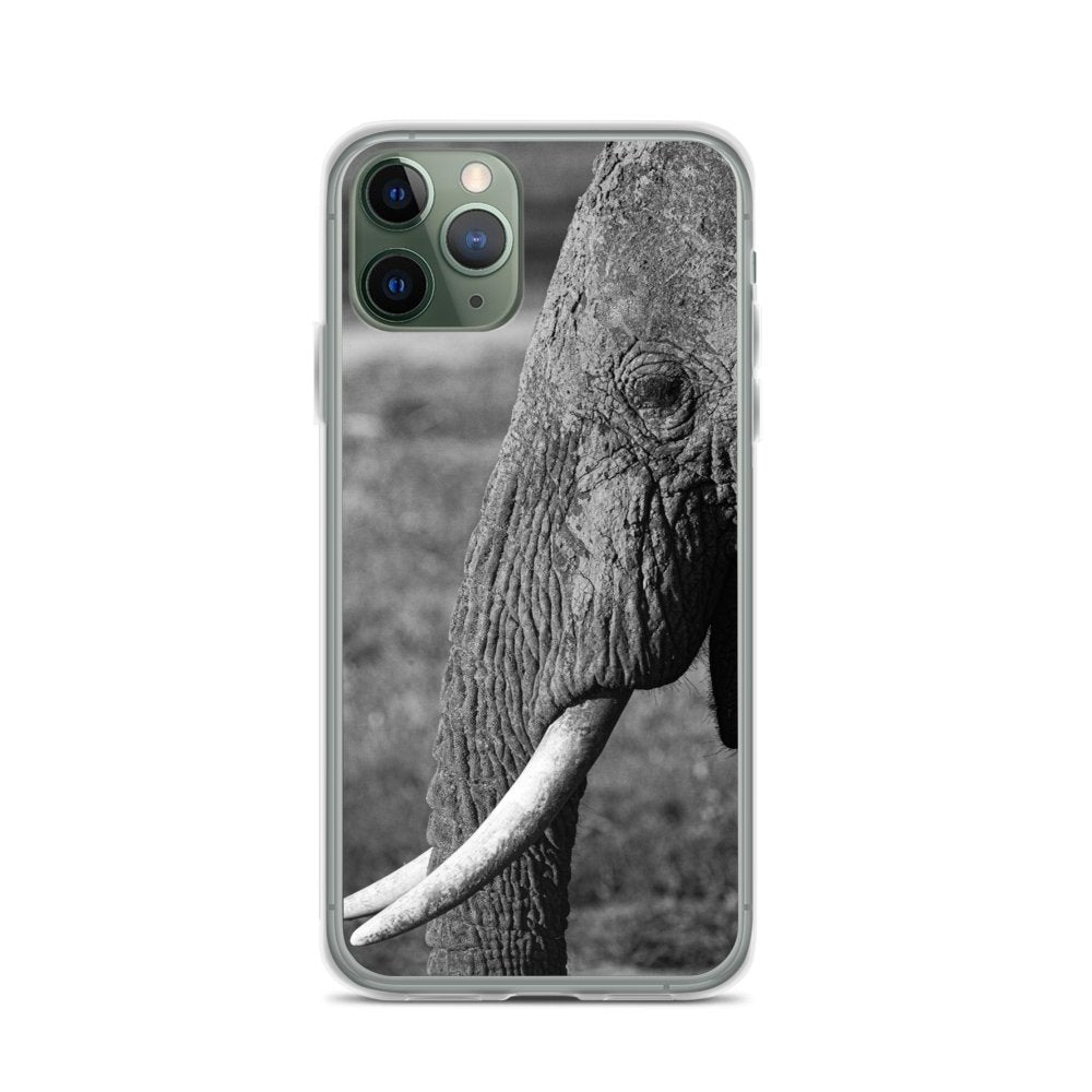 Cover per iPhone - Elefante in B&W - Overland Shop