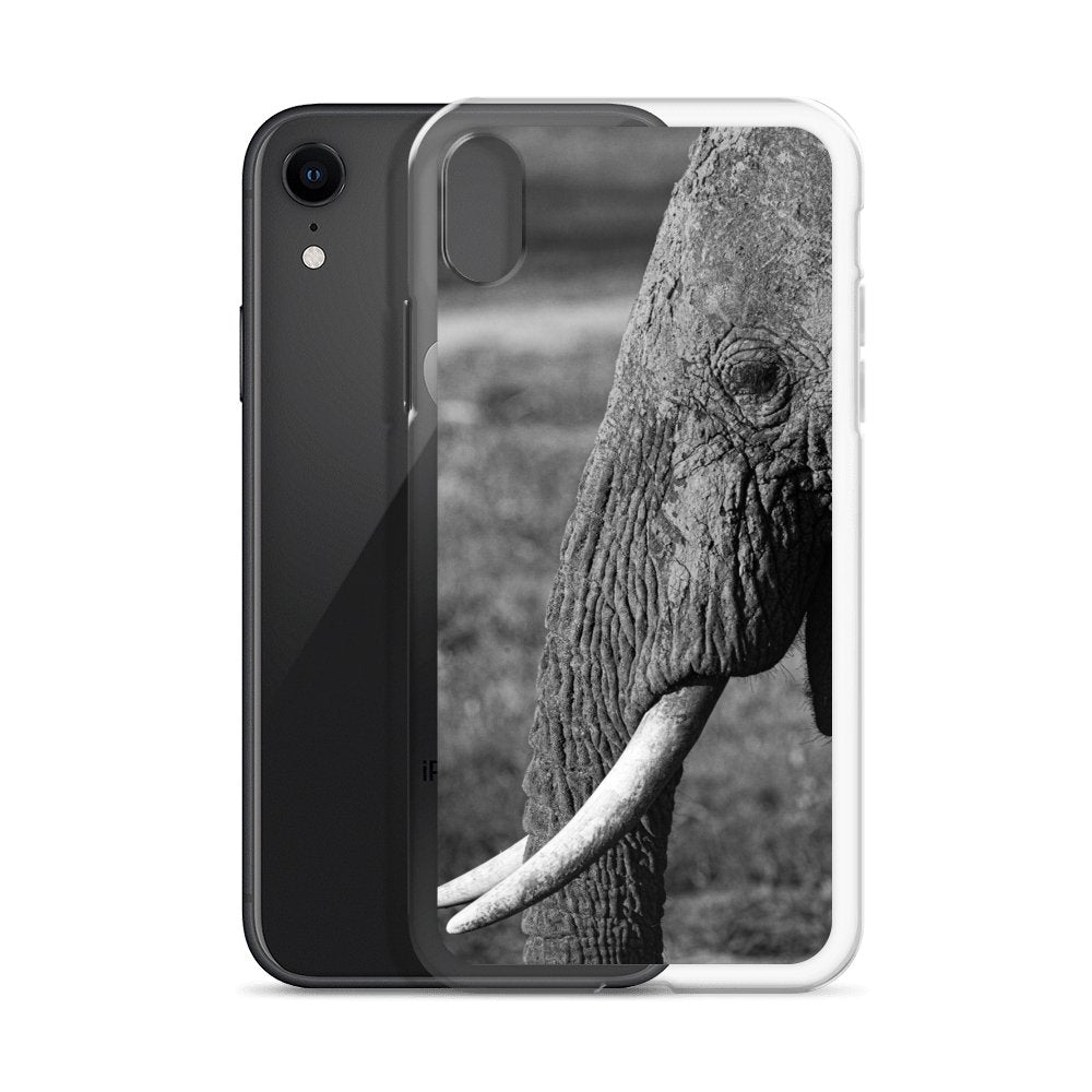 Cover per iPhone - Elefante in B&W - Overland Shop