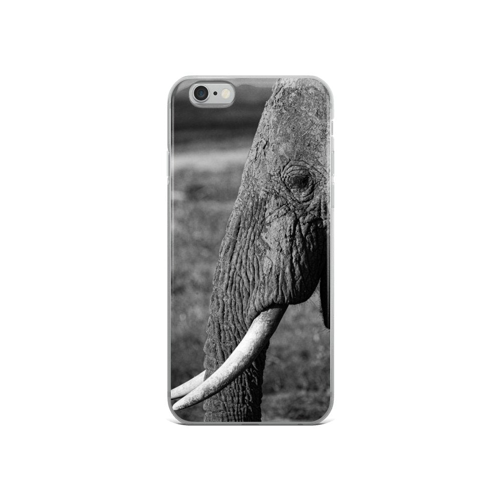 Cover per iPhone - Elefante in B&W - Overland Shop