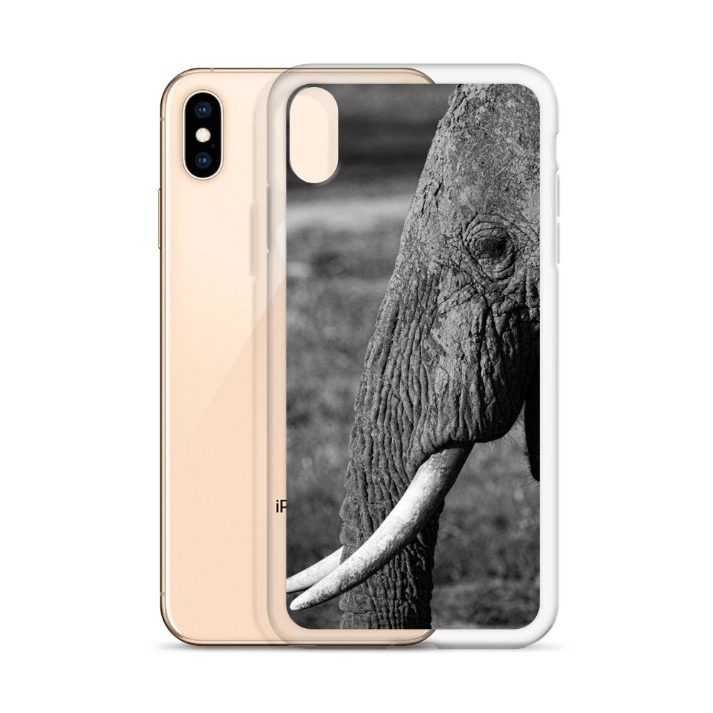 Cover per iPhone - Elefante in B&W - Overland Shop