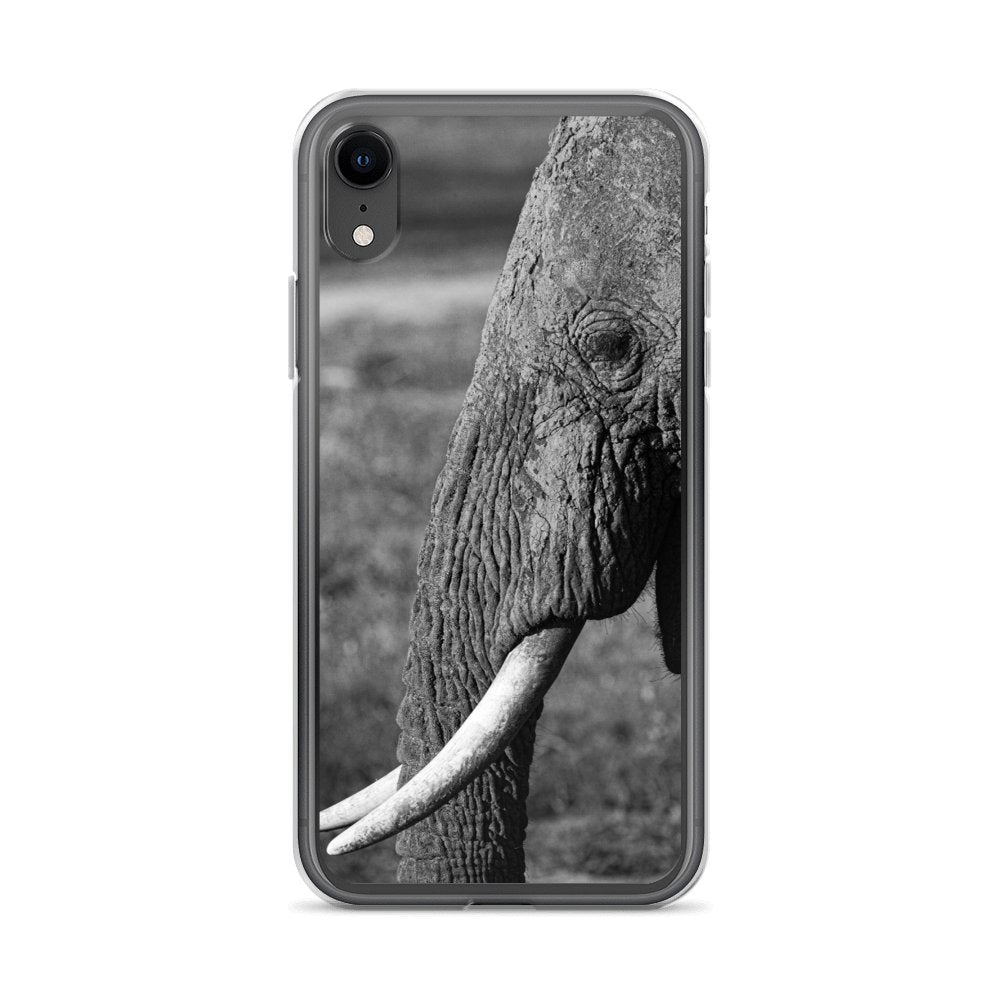 Cover per iPhone - Elefante in B&W - Overland Shop