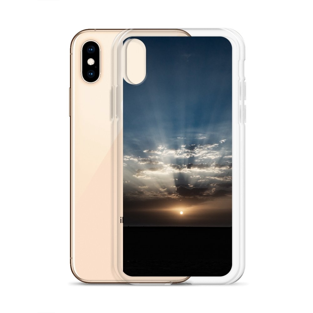 Cover per iPhone - Raggi al tramonto - Overland Shop