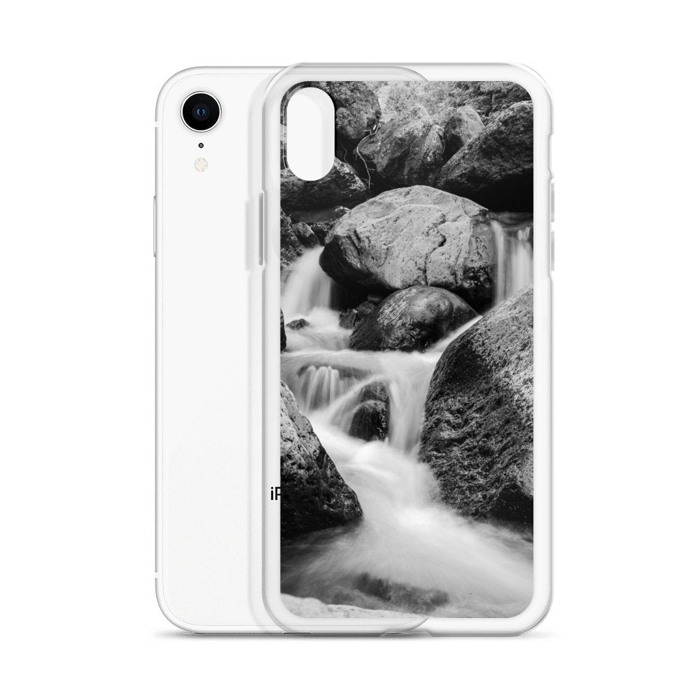 Cover per iPhone - Ruscello in B&W - Overland Shop