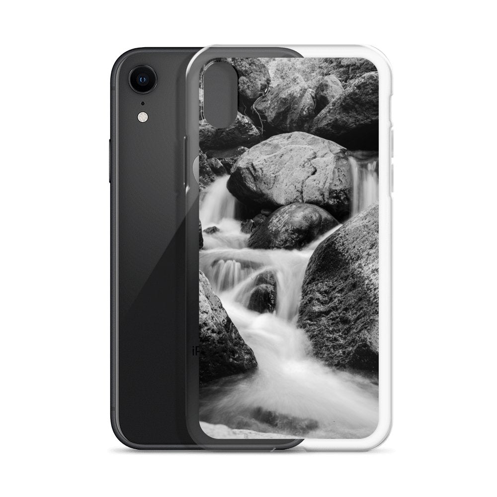 Cover per iPhone - Ruscello in B&W - Overland Shop