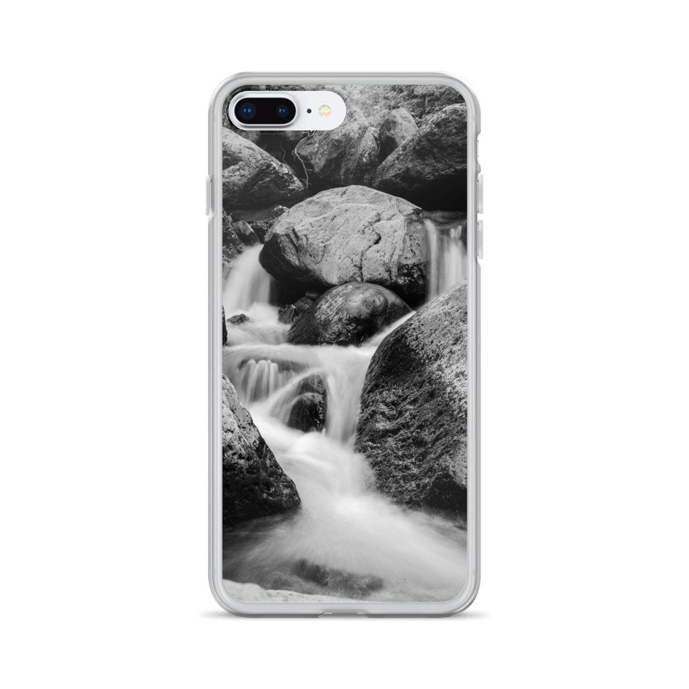 Cover per iPhone - Ruscello in B&W - Overland Shop