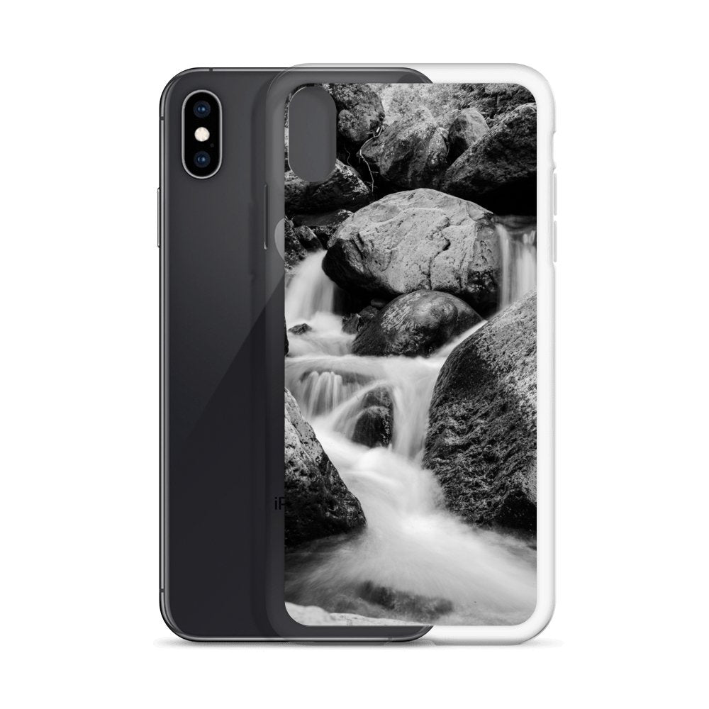 Cover per iPhone - Ruscello in B&W - Overland Shop