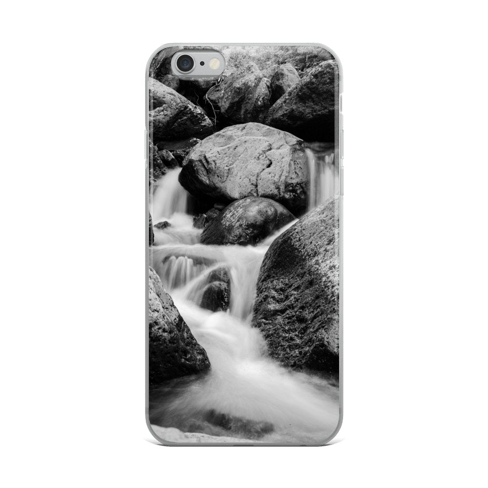 Cover per iPhone - Ruscello in B&W - Overland Shop