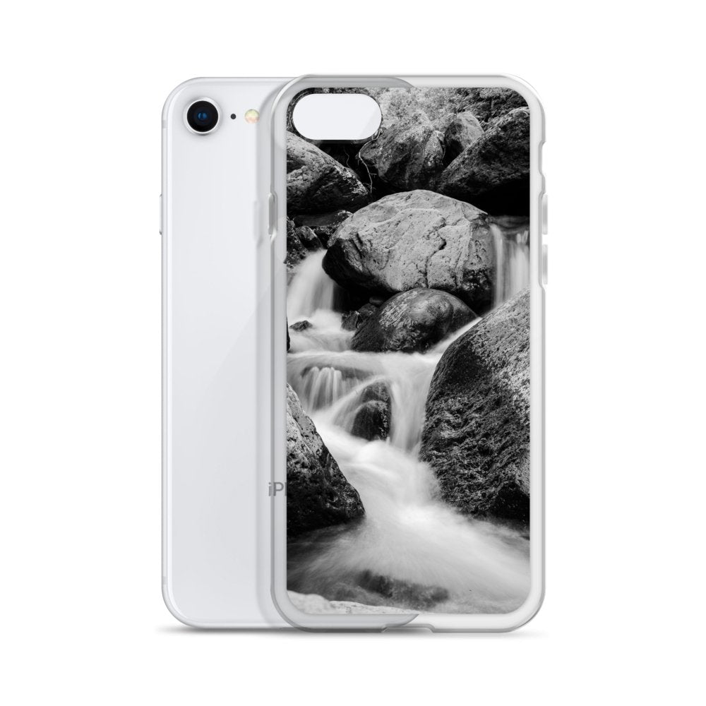 Cover per iPhone - Ruscello in B&W - Overland Shop