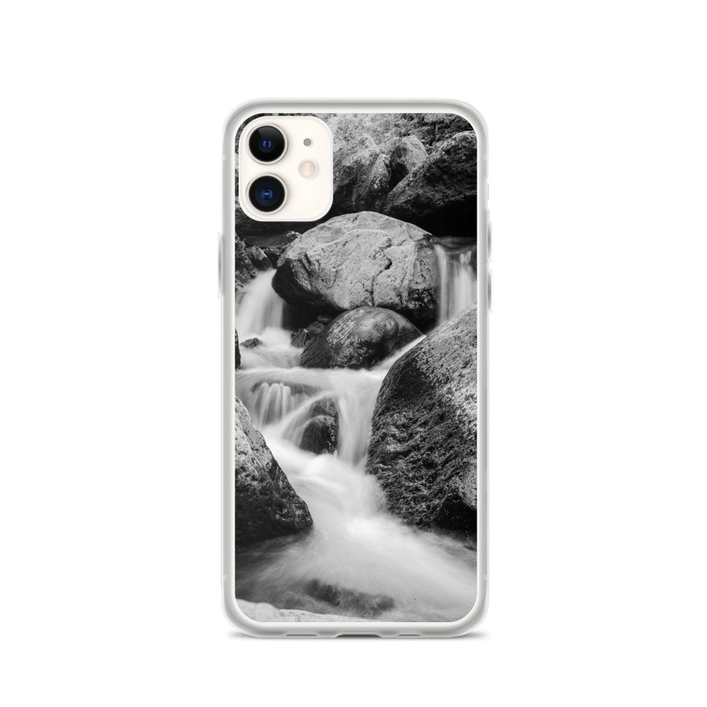 Cover per iPhone - Ruscello in B&W - Overland Shop