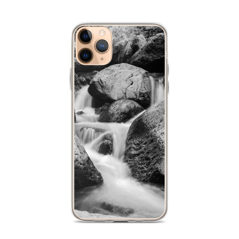 Cover per iPhone - Ruscello in B&W - Overland Shop