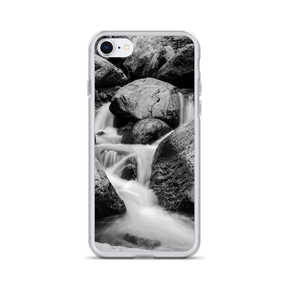 Cover per iPhone - Ruscello in B&W - Overland Shop