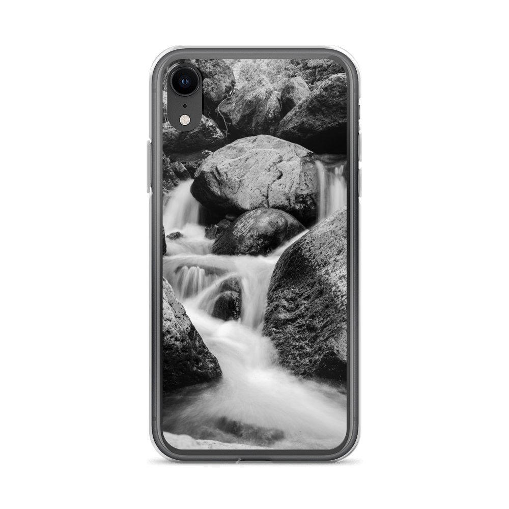 Cover per iPhone - Ruscello in B&W - Overland Shop