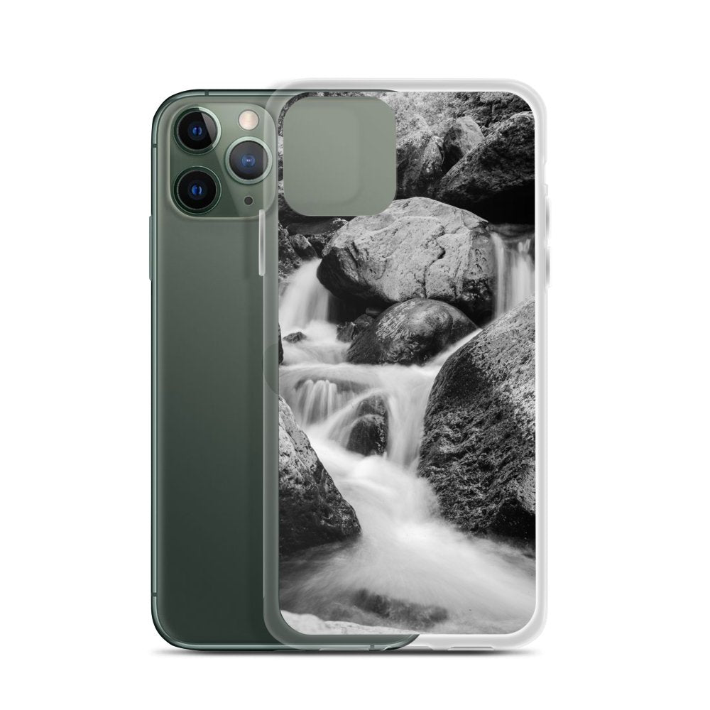 Cover per iPhone - Ruscello in B&W - Overland Shop