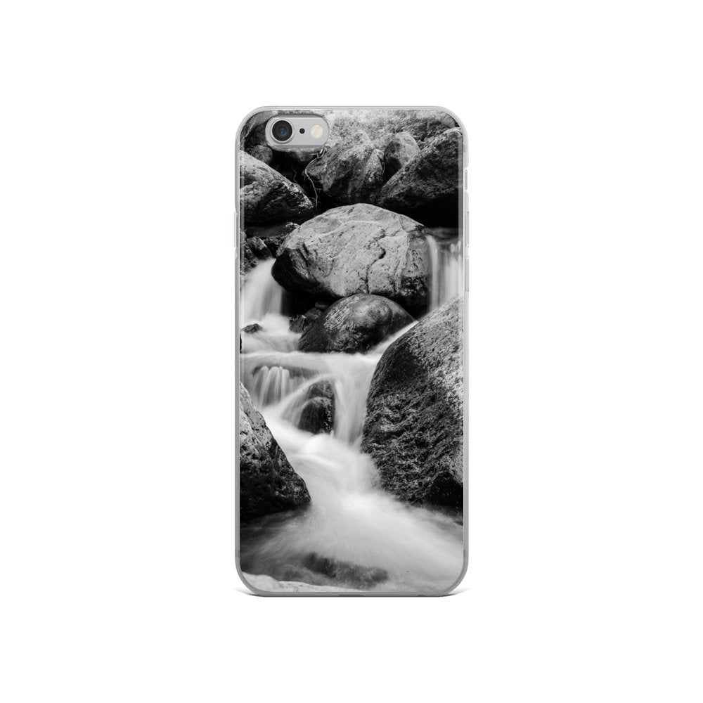 Cover per iPhone - Ruscello in B&W - Overland Shop