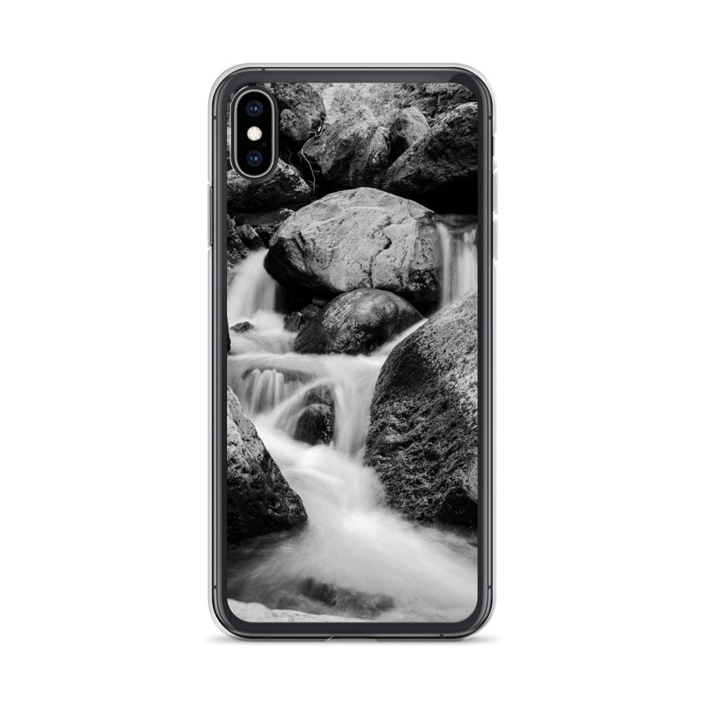 Cover per iPhone - Ruscello in B&W - Overland Shop