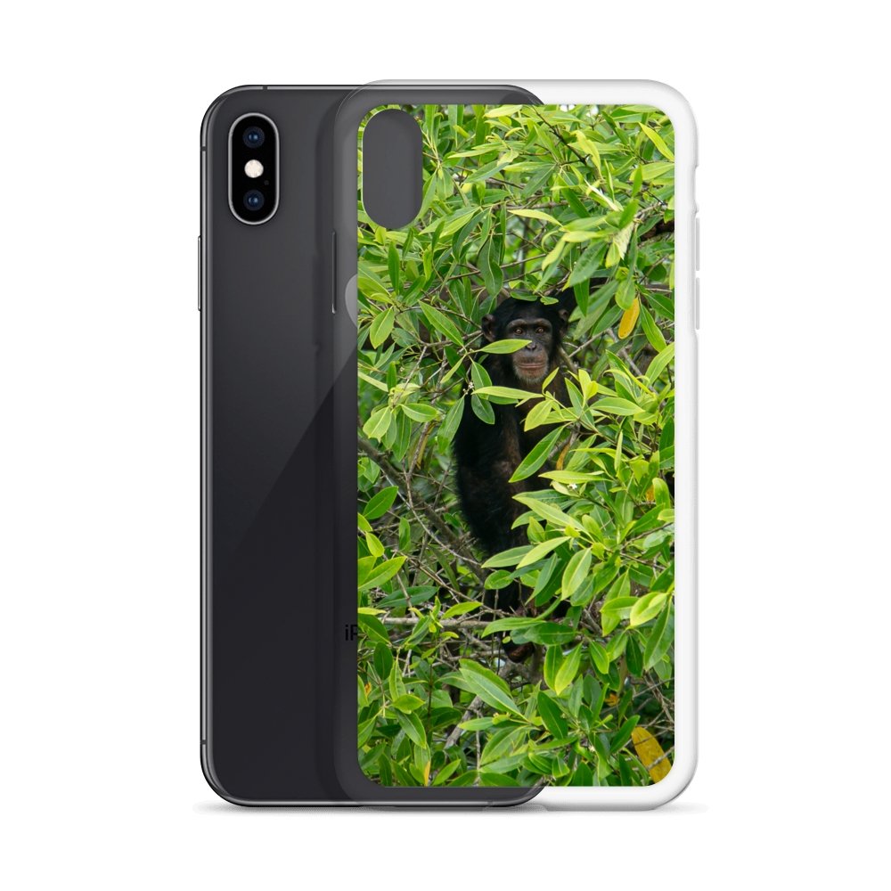 Cover per iPhone - Scimmia nascosta nella giungla - Overland Shop