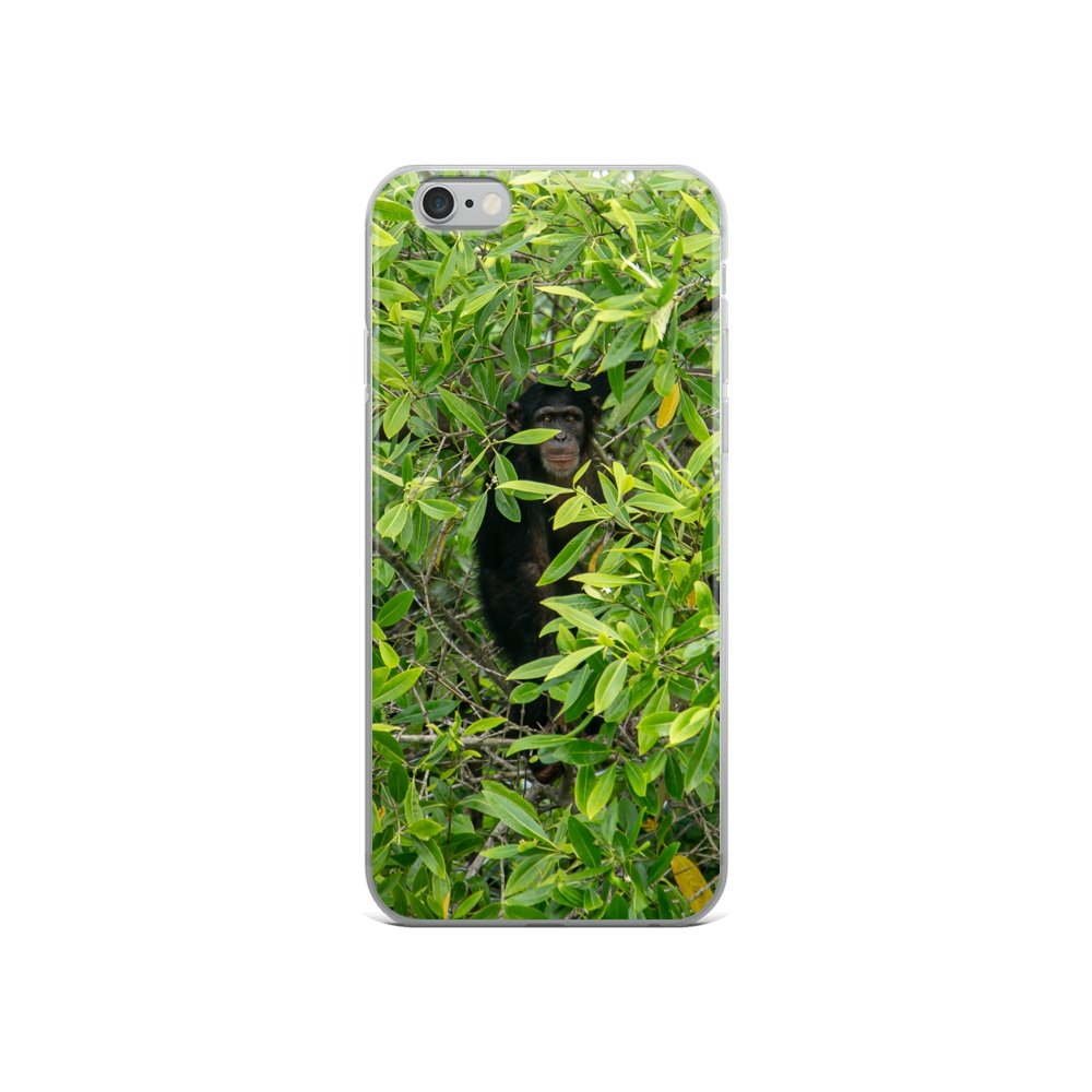 Cover per iPhone - Scimmia nascosta nella giungla - Overland Shop