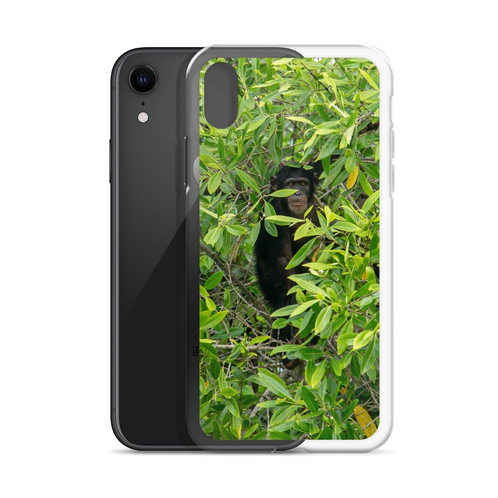 Cover per iPhone - Scimmia nascosta nella giungla - Overland Shop