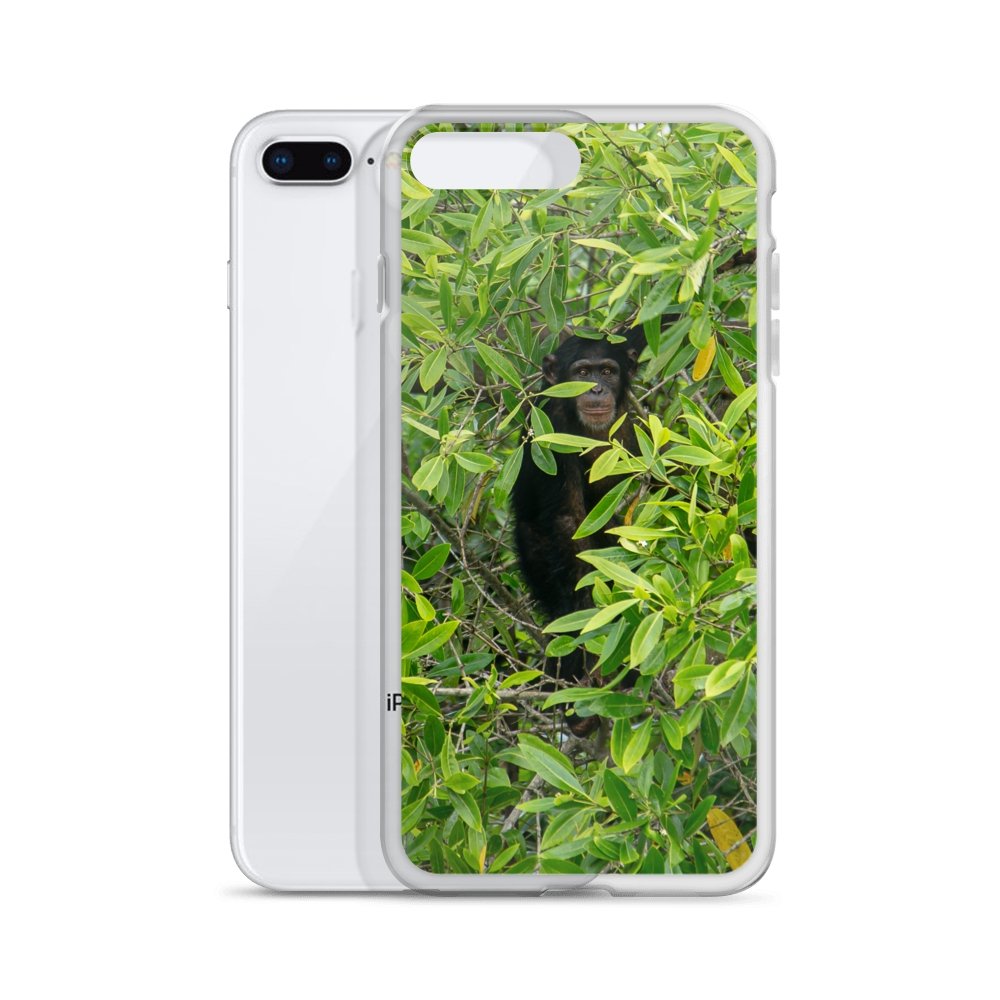 Cover per iPhone - Scimmia nascosta nella giungla - Overland Shop