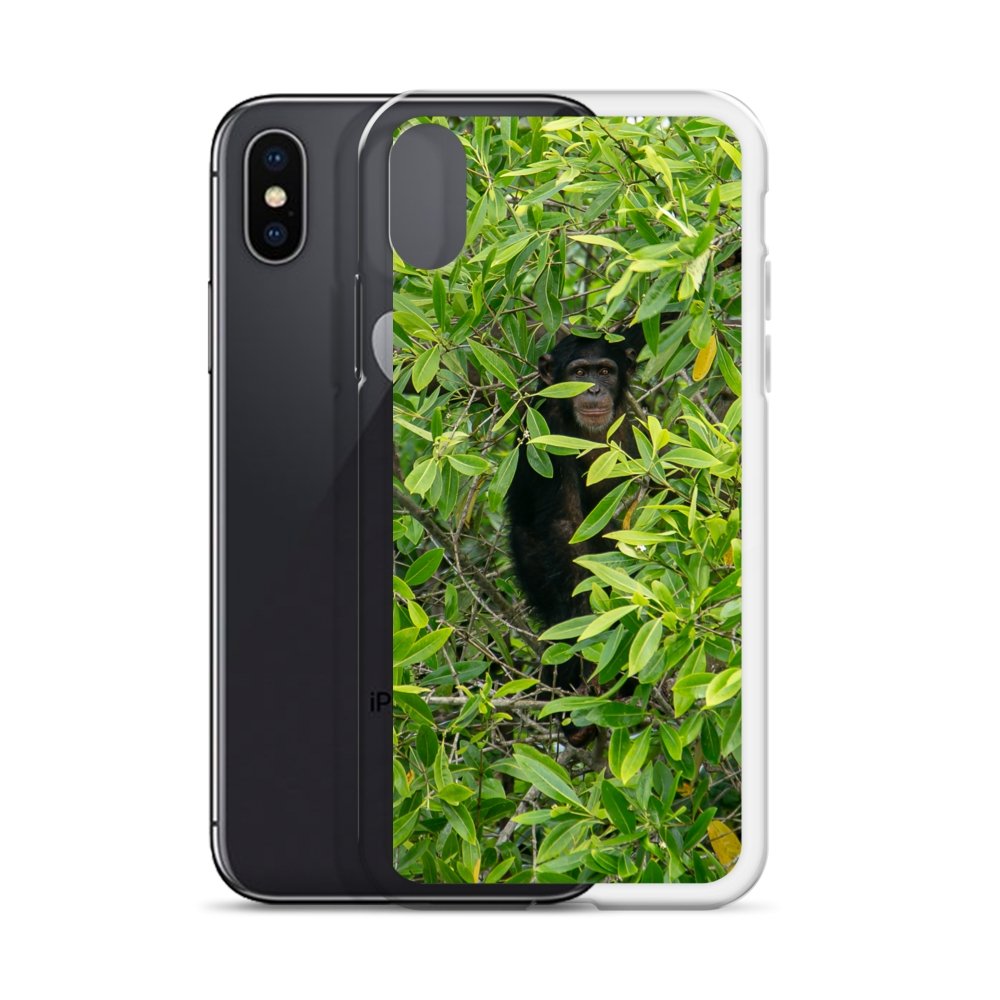 Cover per iPhone - Scimmia nascosta nella giungla - Overland Shop