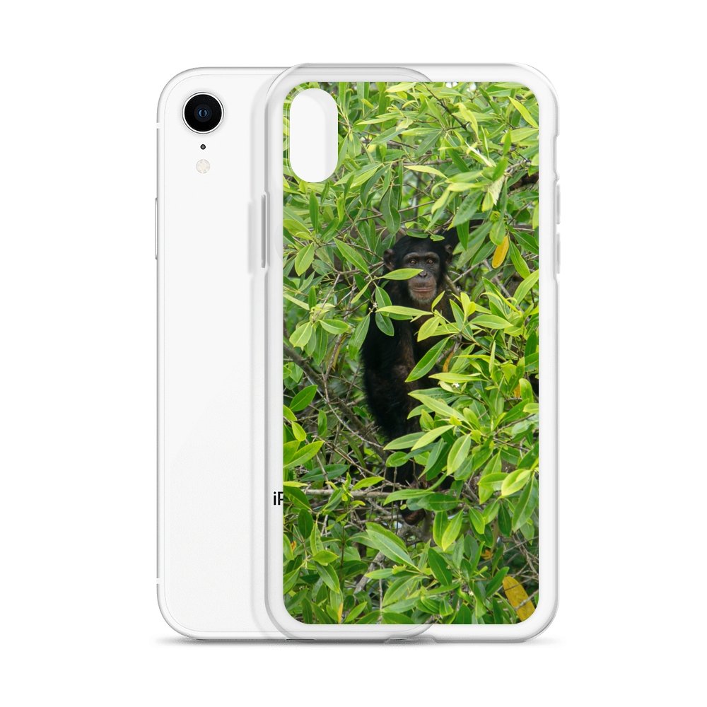 Cover per iPhone - Scimmia nascosta nella giungla - Overland Shop