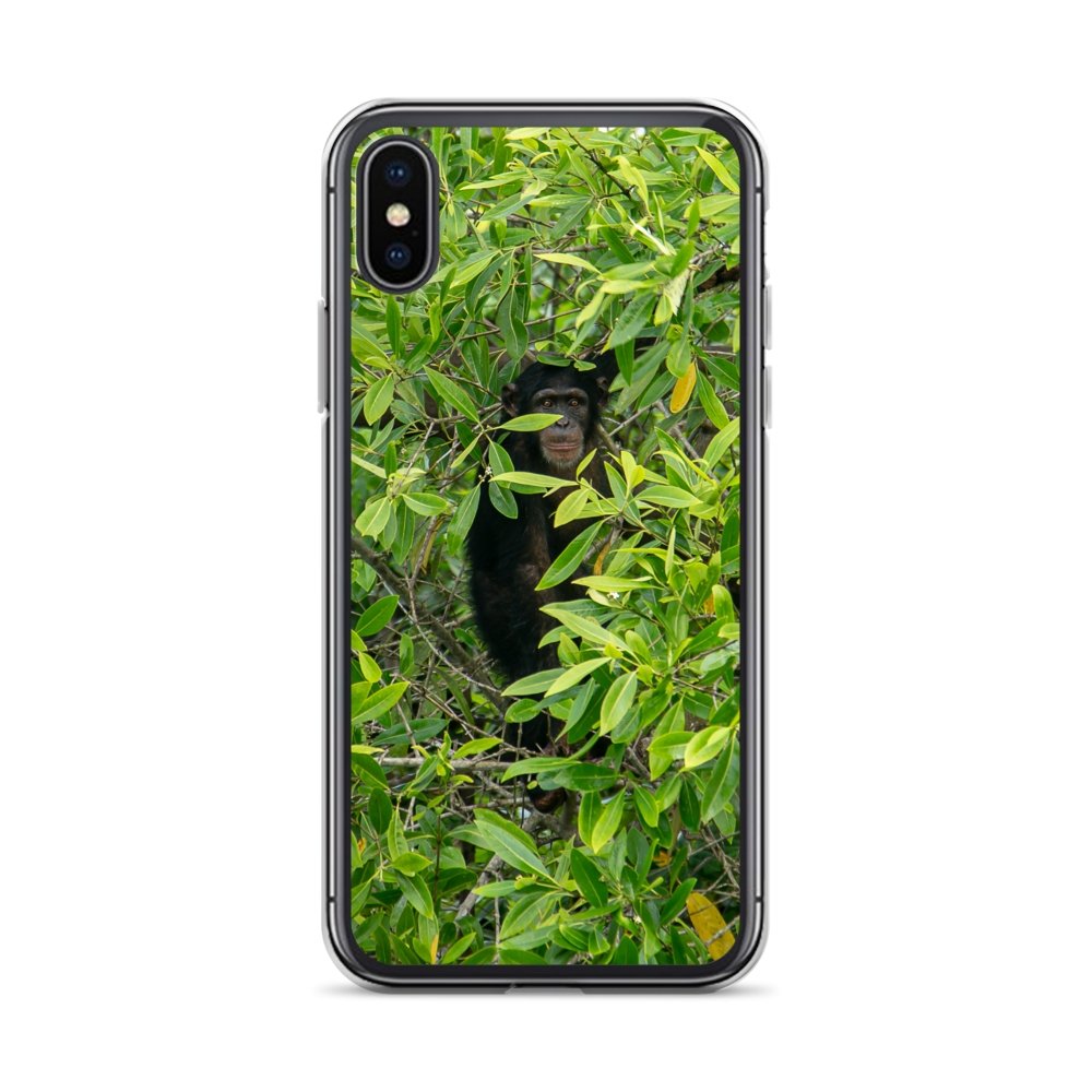 Cover per iPhone - Scimmia nascosta nella giungla - Overland Shop