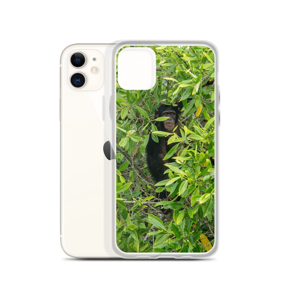 Cover per iPhone - Scimmia nascosta nella giungla - Overland Shop